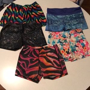 Spandex shorts (cheer/dance/volleyball)